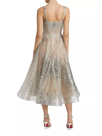 BRONX AND BANCO - Mademoiselle Midi Dress - Designer Dress hire