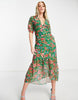 HOPE AND IVY - Button Front Tea Dress - Designer Dress hire