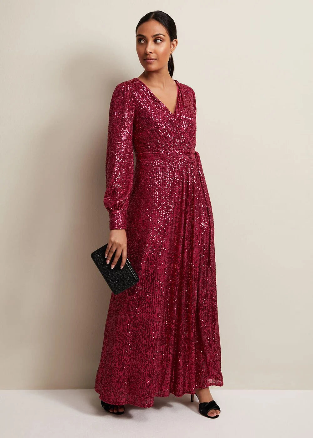 Starlette Sequined Maxi Dress