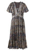 WYSE LONDON - Brigitte Lurex Dress - Designer Dress hire