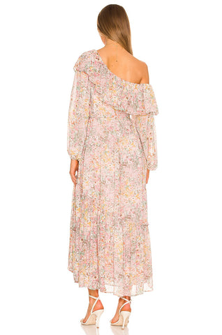 ASTR the Label - Kaylani Dress Pink Floral - Designer Dress hire