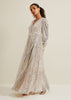 PHASE EIGHT - Petite Amily Sequin Maxi Dress - Designer Dress hire