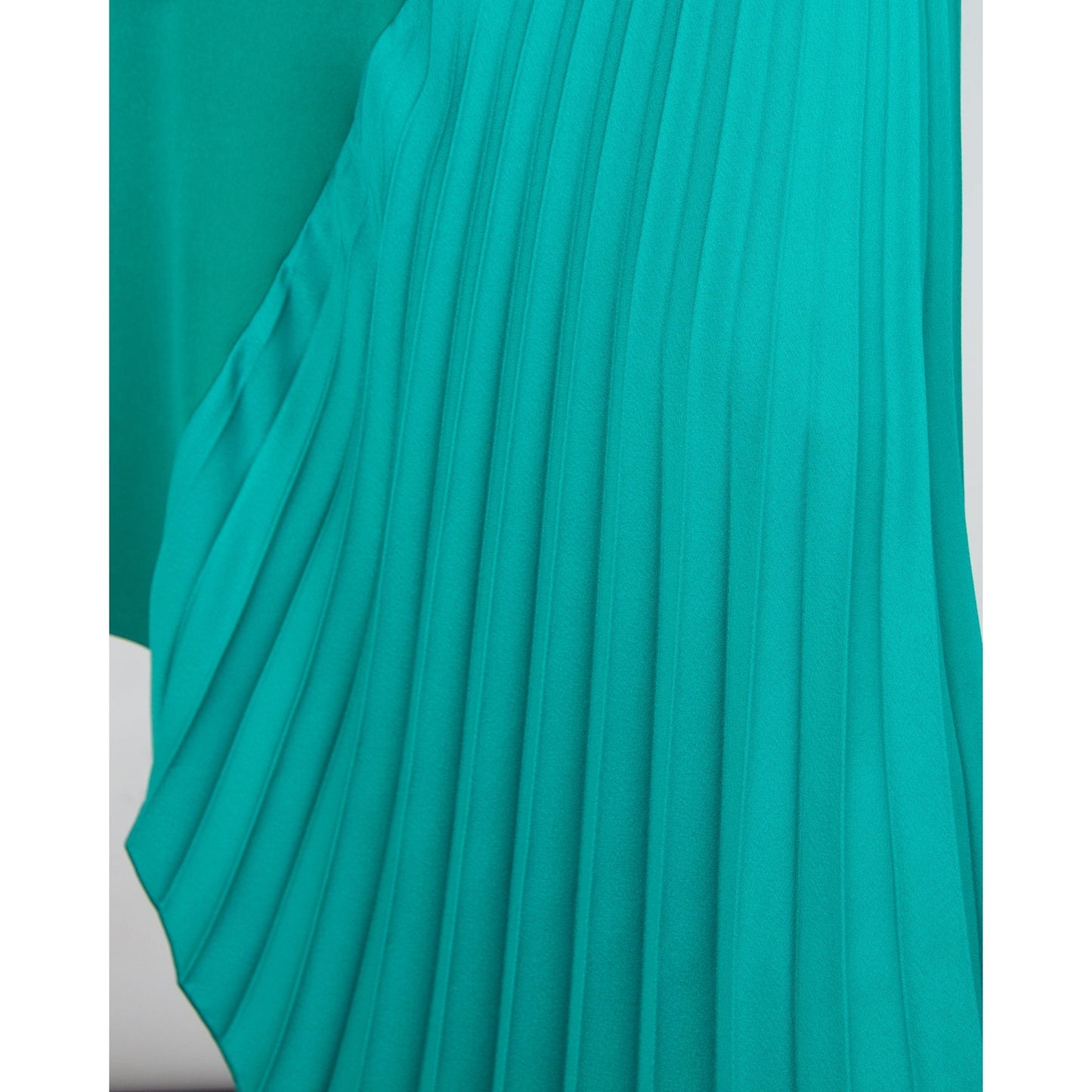 Kiera Bardot Dress Peacock