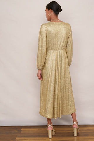 WYSE LONDON - Claudia Crinkle Dress - Designer Dress hire