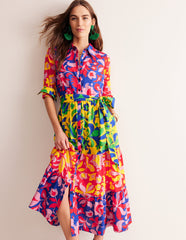 Boden - Flo Cotton Shirt Dress - Designer Dress Hire