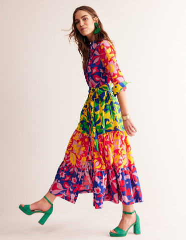 Boden - Flo Cotton Shirt Dress - Designer Dress hire