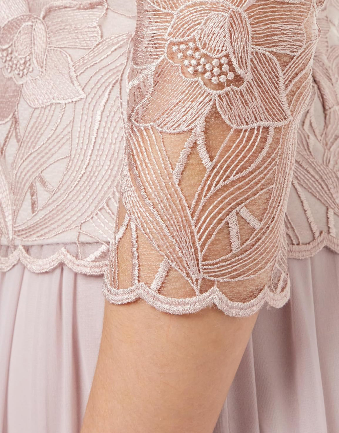 Philippa Floral Lace Dress