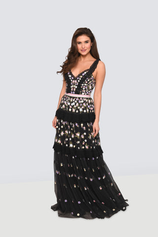 NEEDLE & THREAD - Prism Ditsy Dress - Designer Dress hire