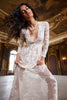 FOR LOVE & LEMONS - Temecula Maxi Dress White - Designer Dress hire
