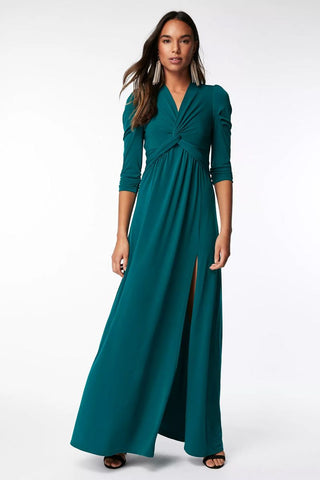 JOLIE MOI - Twist Knot Front Dress - Designer Dress hire