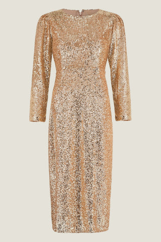 ASPIGA - Tasmin Sequin Midi Dress - Designer Dress hire