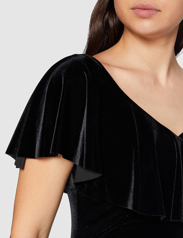 GINA BACCONI - Velvet Cocktail Dress - Designer Dress hire