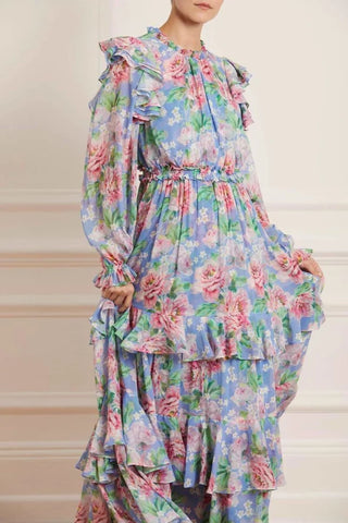 NEEDLE & THREAD - Rose Valley Dress - Designer Dress hire