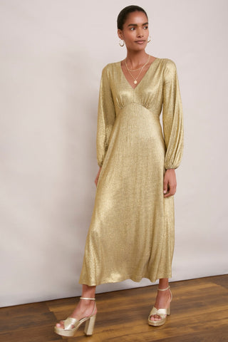 WYSE LONDON - Claudia Crinkle Dress - Designer Dress hire