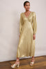 WYSE LONDON - Claudia Crinkle Dress - Designer Dress hire