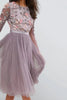 NEEDLE & THREAD - Ditsy Scatter Tulle Gown - Designer Dress hire