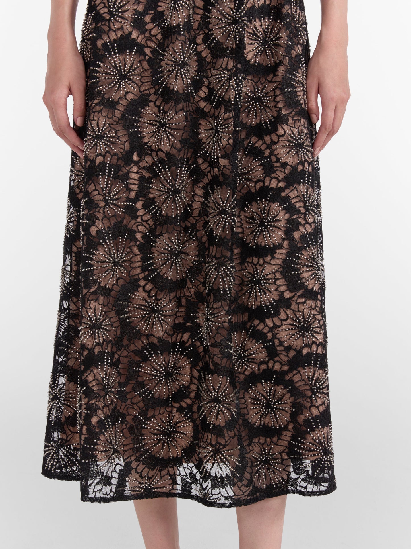 Jamie C Embellishment Bows Dress