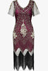 Babeyond - Irregular Fringe Gatsby Dress - Designer Dress hire