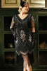 Babeyond - Irregular Fringe Gatsby Dress - Designer Dress hire