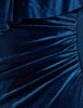GINA BACCONI - Velvet Cocktail Dress - Designer Dress hire