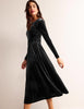BCBGMAXAZRIA - Black Mesh Frill Dress - Designer Dress hire