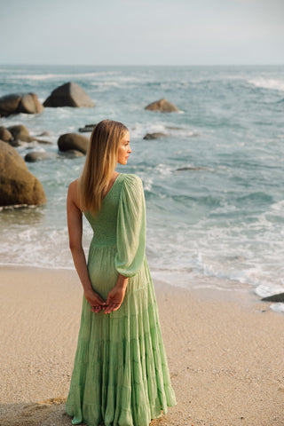 SUNDRESS - Joanna Metallic Dress - Designer Dress hire