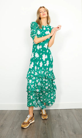 RIXO - Evelyn Midi Dress - Designer Dress hire