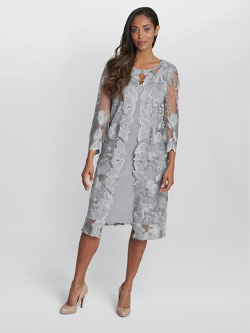 GINA BACCONI - Savoy Lace Jacket and Dress - Designer Dress hire