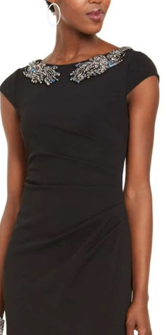 ADRIANNA PAPELL - Bead Formal Gown - Designer Dress hire