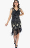 RO ROX - Black Gold Gatsby Dress - Designer Dress hire