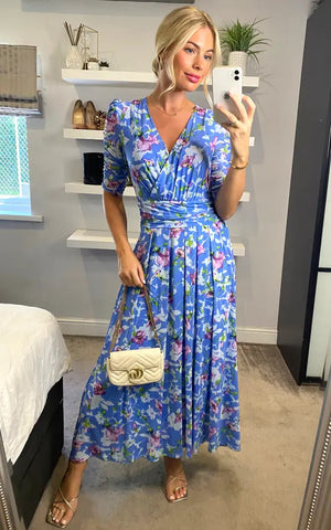 JOLIE MOI - Ressie Floral Dress - Designer Dress hire
