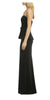 BADGLEY MISCHKA - Odessa Peplum Gown - Designer Dress hire