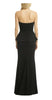 BADGLEY MISCHKA - Odessa Peplum Gown - Designer Dress hire