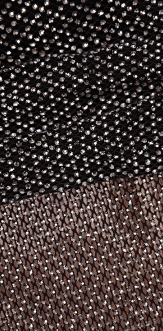 Self Portrait - Rhinestone Fishnet Maxi Dress - Designer Dress hire