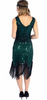 RO ROX - Norma 1920s Flapper Dress Green - Designer Dress hire