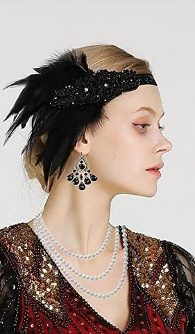 RO ROX - 1920 Flapper Accessories Set - Designer Dress hire