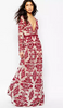 FOR LOVE & LEMONS - Temecula Maxi Dress Wine - Designer Dress hire