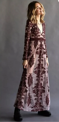 FOR LOVE & LEMONS - Temecula Maxi Dress Lilac - Designer Dress hire