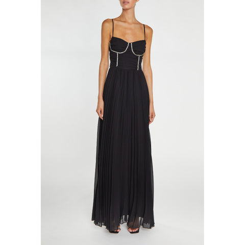 TRUE DECADENCE - Elaina Diamante Bust Dress - Designer Dress hire