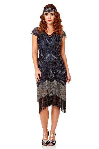 GATSBYLADY - Vegas Flapper Dress - Designer Dress hire