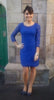 DIANE VON FURSTENBERG - Zarita Lace Dress Blue - Designer Dress hire