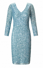 ARIELLA - Rosanna Beaded Dress - Designer Dress Hire