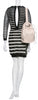 3.1 PHILLIP LIM - Striped Knit Dress - Designer Dress hire