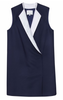 BEULAH - Sabitri Dress Navy - Designer Dress hire 