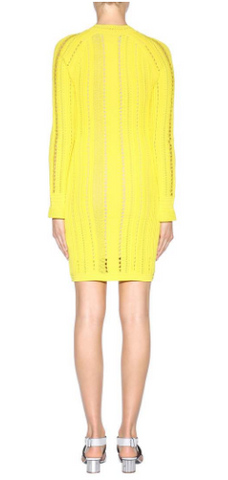 3.1 PHILLIP LIM - Yellow Knit Dress - Designer Dress hire