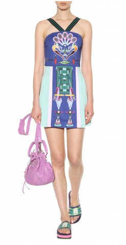 MARY KATRANTZOU - Mesmerising Digital Dress - Designer Dress hire