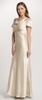 ARIELLA - Amorie Satin Cowl Gown - Designer Dress hire