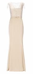 ARIELLA - Charlotte Satin Gown - Rent Designer Dresses at Girl Meets Dress