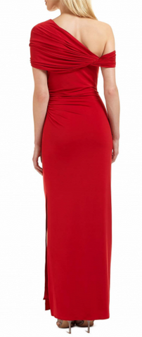 ARIELLA - Endra Red Gown - Designer Dress hire