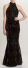 ARIELLA - Velvet Devoree Gown - Designer Dress hire